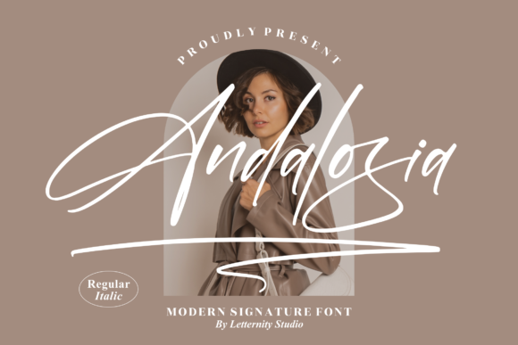 Andalosia Script Font for Clear, Confident Campaign Visuals