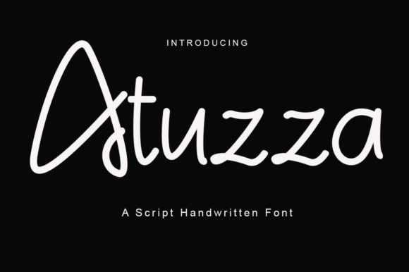 Atuzza: A Bold Script Font for High-Impact Marketing
