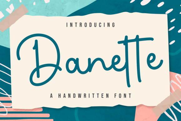 Danette Font for Cheerful, High-Impact Campaign Graphics