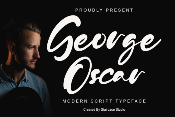 George Oscar: A Modern Script Typeface for Editorial Design