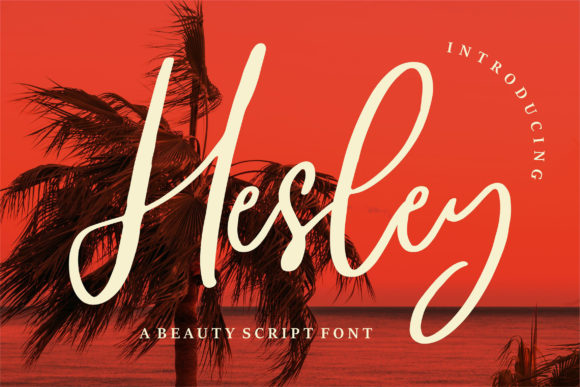Hesley: A Chic Script Handwritten Font for Elegant Design