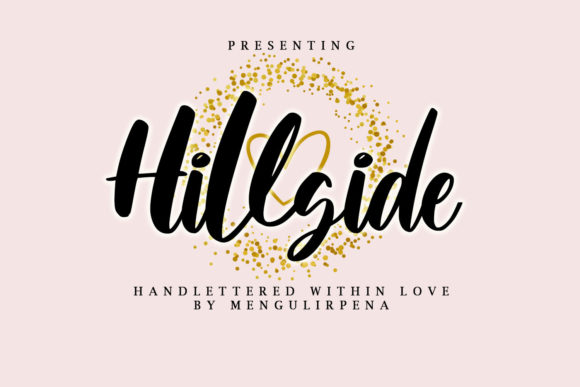 Hillside: A Trendy Paint Brushed Script Font for Editorial Design