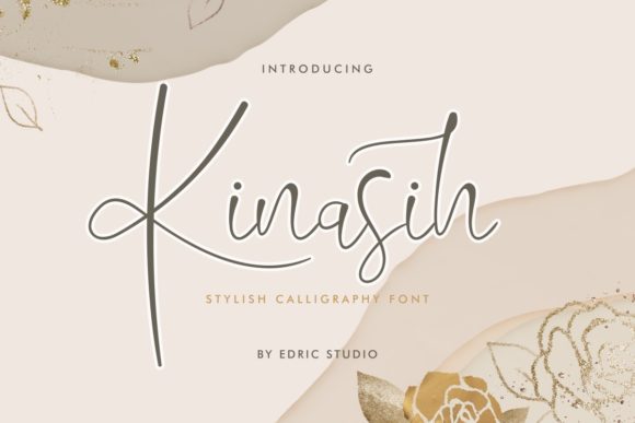 Kinasih Script Font for Elegant Branding & Campaign Design