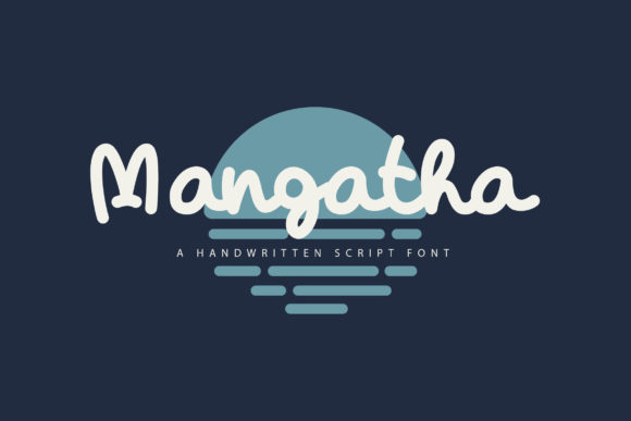 Mangatha: A Delicate Script Handwritten Font for Editorial Elegance
