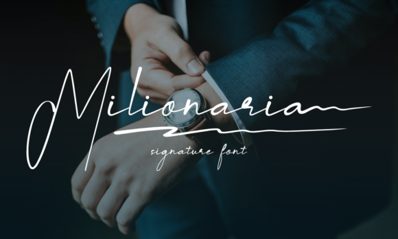 Milionaria: A Script Handwritten Font for Elegant Editorial Design
