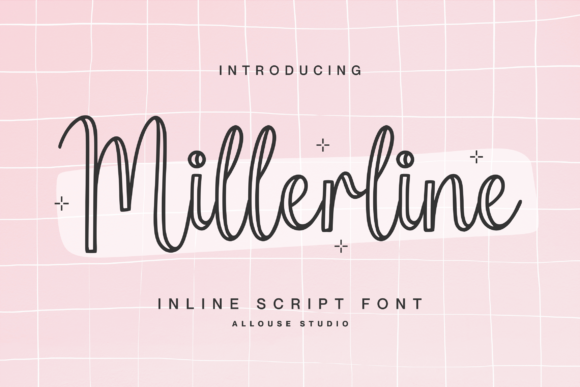 Millerline: A Delicate Vintage Script Font for Elegant Design