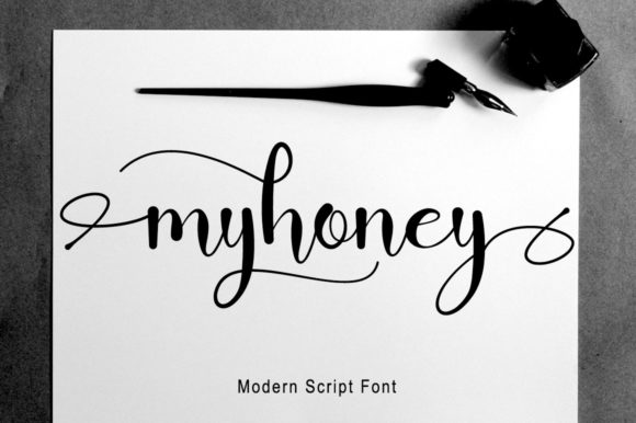 Myhoney: A Script Handwritten Font That Lifts Editorial Mood