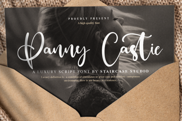 Panny Castie: A Luxurious Script Font for Real Branding Projects