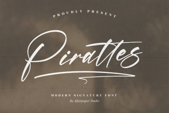 Pirattes Script Font for Handmade Creators