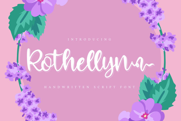 Rothelyn Script Font for Elegant Branding