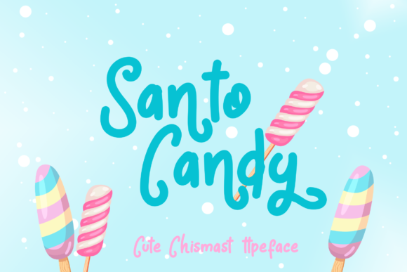 Santo Candy Script Font for Scroll-Stopping Brand Content
