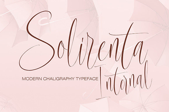 Solirenta Internal: A Sleek Script Font for Digital Branding