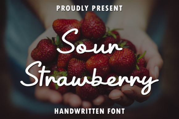 Sour Strawberry: A Friendly Script Font for Thoughtful Design