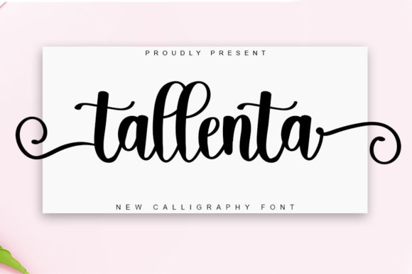 Tallenta: An Enchanting Script Handwritten Font for Elegant Design
