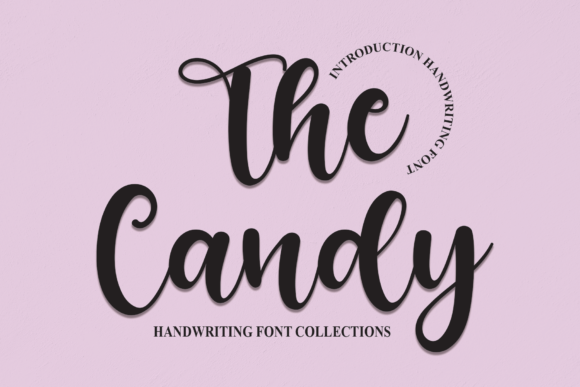 The Candy Script Handwritten Font for Makers