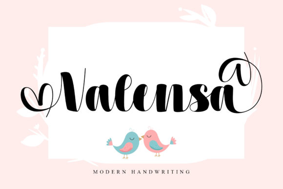 Valensa: A Bold Modern Script Font for Editorial Design