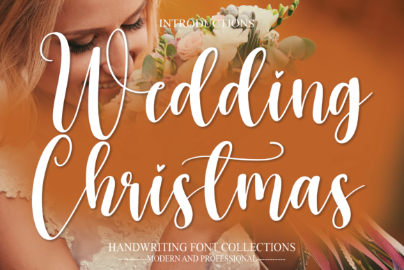 Wedding Christmas Font for Festive Branding & Editorial Design