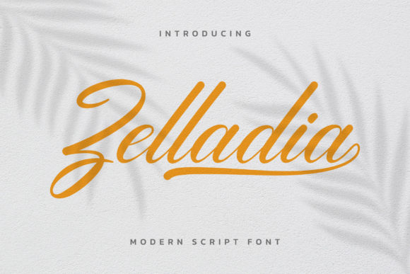 Zelladia: A Classy Script Font for Modern Branding